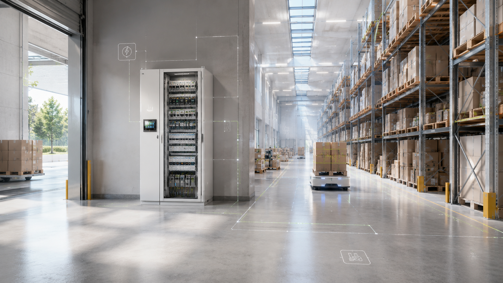 Laohall — elektrikilp ja automatiseeritud süsteemid