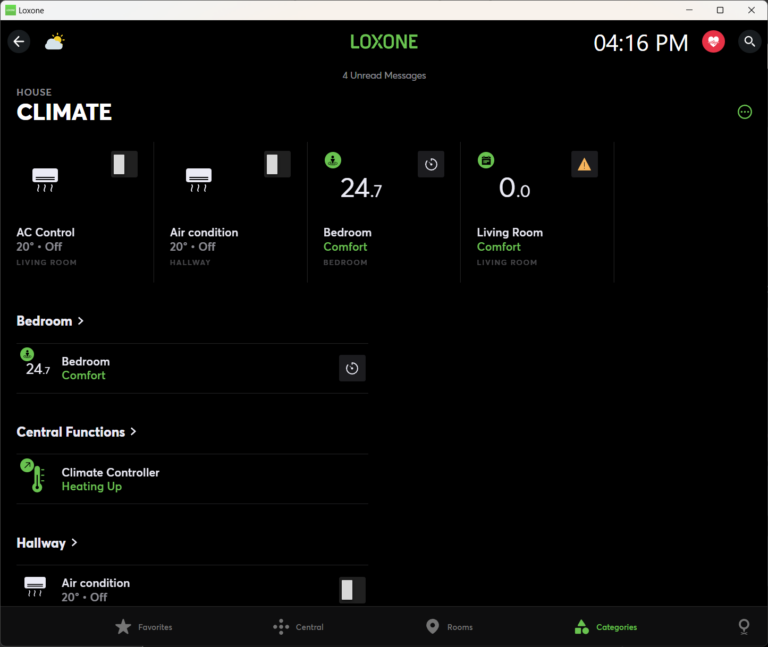 Loxone Climate Control 1