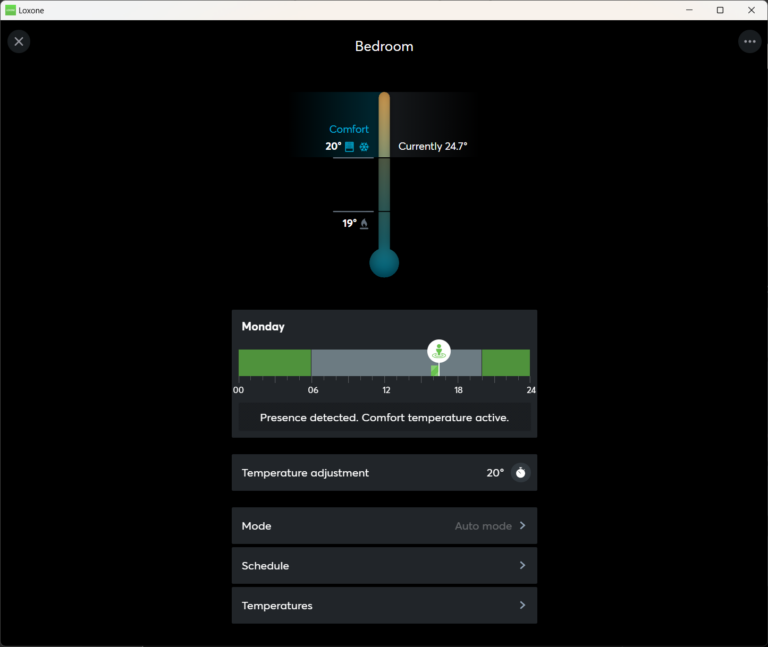 Loxone Climate Control 3