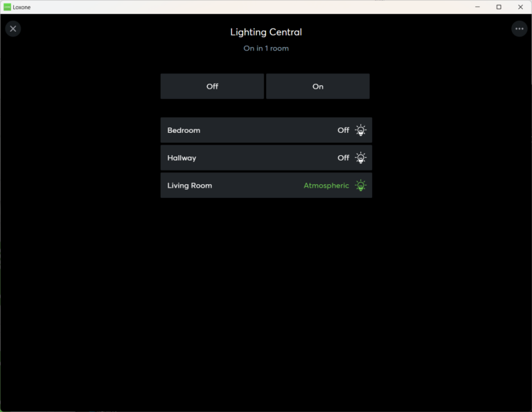 Loxone Lighting Control 2