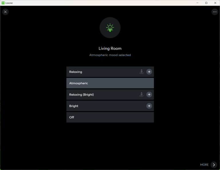 Loxone Lighting Control 3