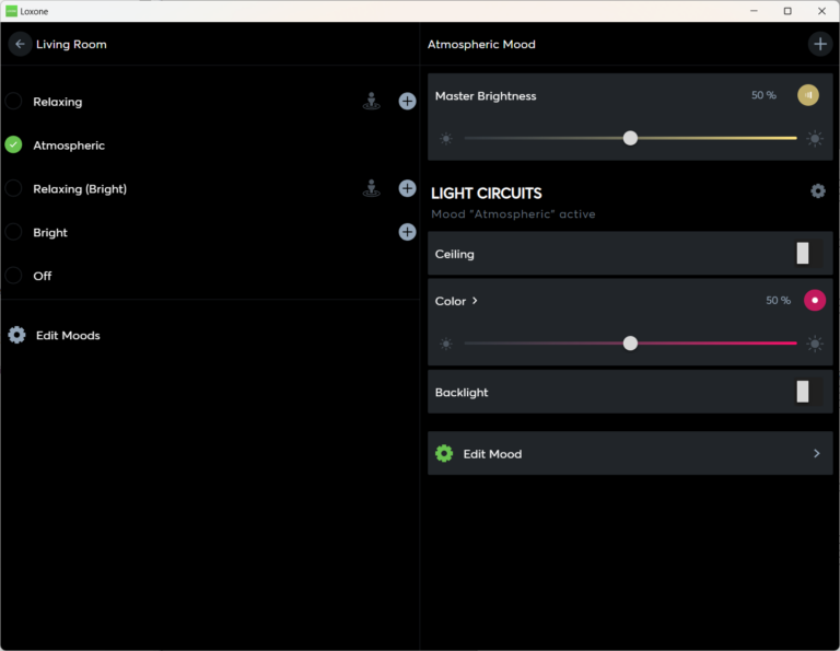 Loxone Lighting Control 4