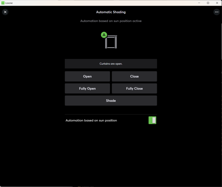Loxone Shading Control 3